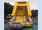New construction site giant dump car inflatable slide with EN14960 certification