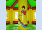 Outdoor kids ballroom inflatable bouncy house with China traditional theme made of 0.55mm pvc tarpaulin
