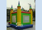 Bright Colored Small Inflatable Bouncy Castles With Slide  for Children
