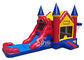 Outdoor ancient castle inflatable water bounce house with pool for kids summer partiesOutdoor ancient castle inflatable