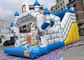28'x17' ancient guards kids inflatable castle slide made of lead free material from China inflatable manufacturer