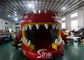 53ft Giant Outdoor Inflatable Red Lizard Obstacle Course For Kids Party Time Fun