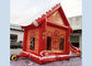 Commercial Grade Inflatable Christmas Jumping Castle With Slide For Kids And Adults